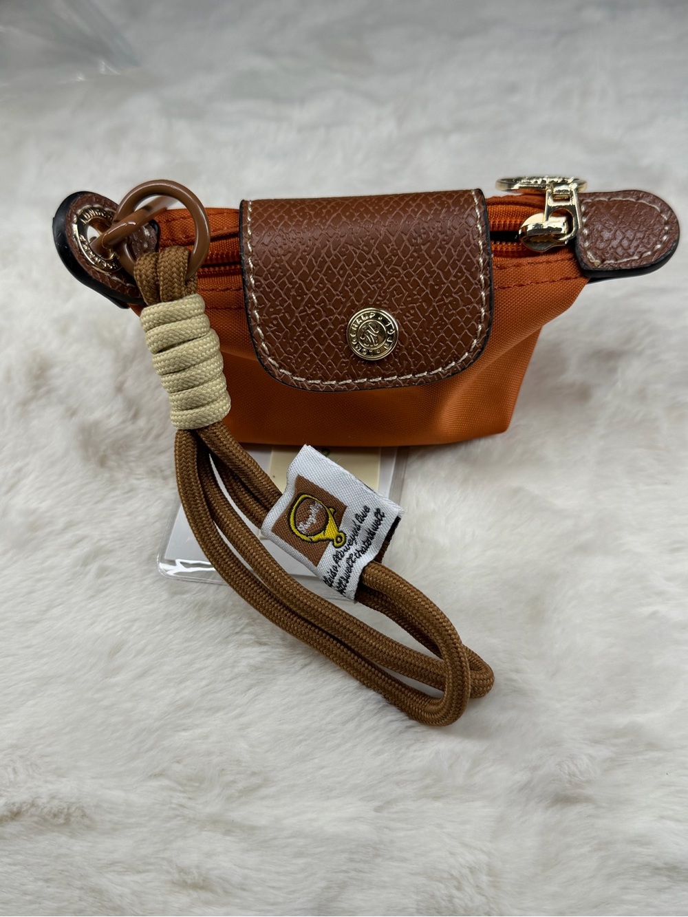 mini handbag keychain.
